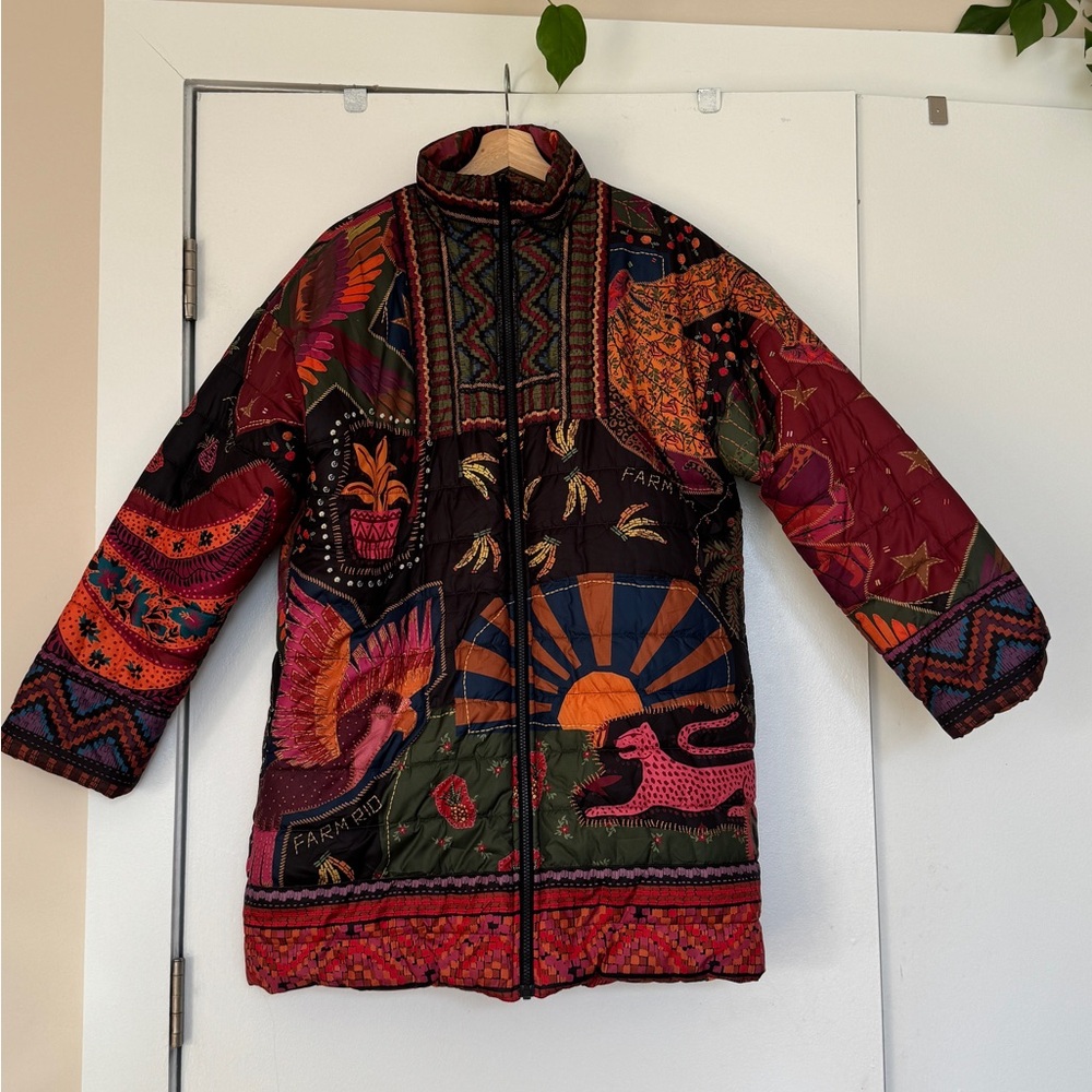 Colorful Embroidered Women's Jacket